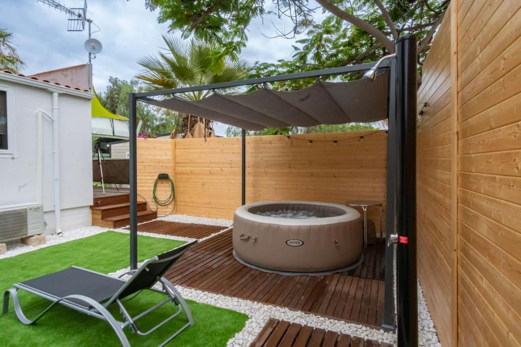 Private Paradise On Cozy Campsite, Jacuzzi, Netflix Las Galletas Esterno foto
