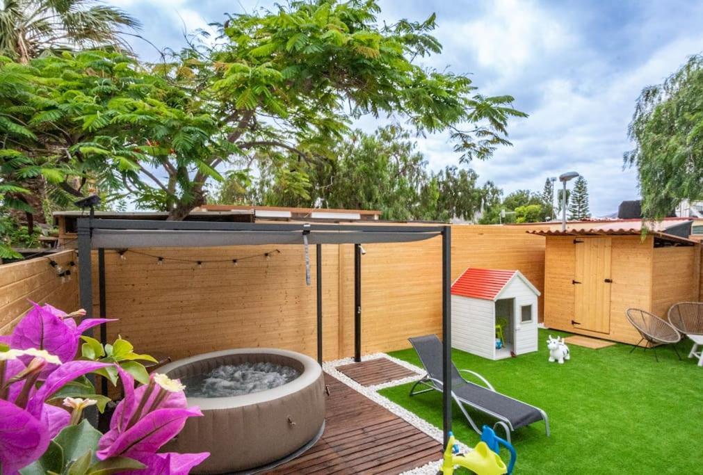 Private Paradise On Cozy Campsite, Jacuzzi, Netflix Las Galletas Esterno foto