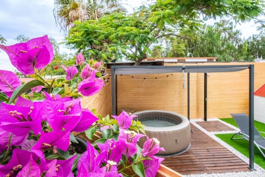 Private Paradise On Cozy Campsite, Jacuzzi, Netflix Las Galletas Esterno foto