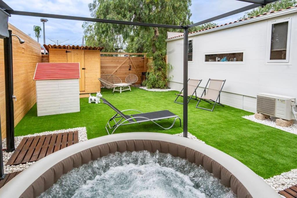 Private Paradise On Cozy Campsite, Jacuzzi, Netflix Las Galletas Esterno foto