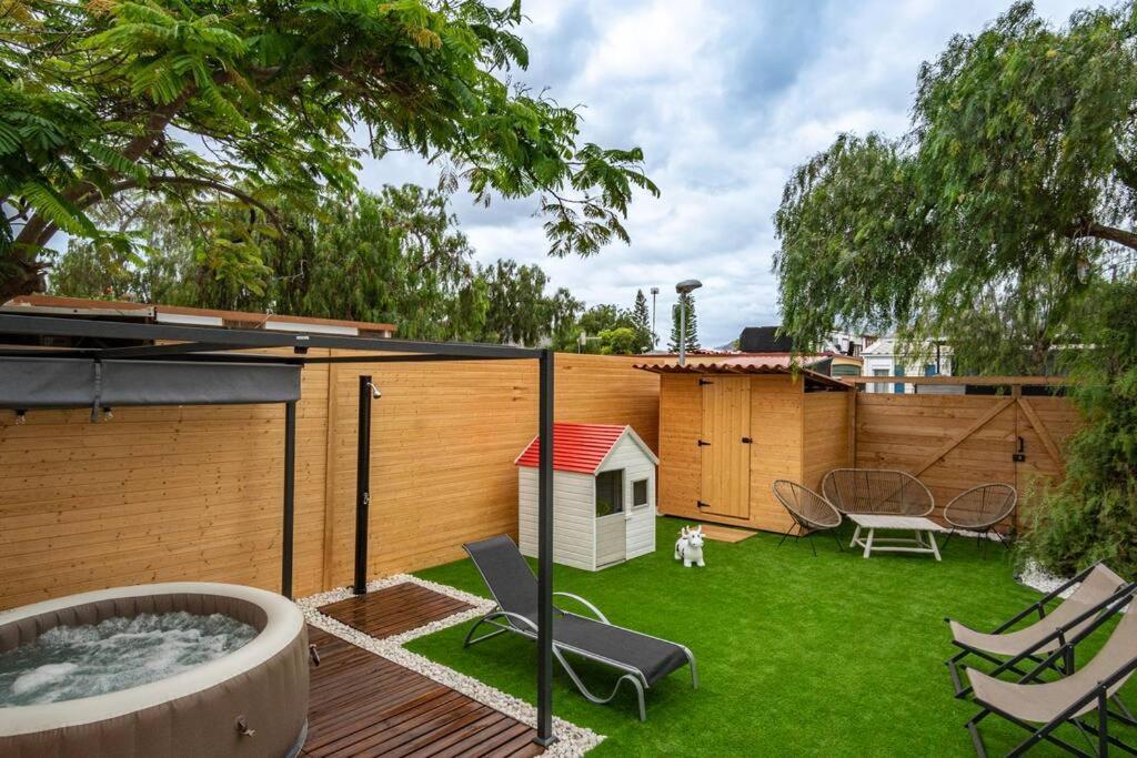Private Paradise On Cozy Campsite, Jacuzzi, Netflix Las Galletas Esterno foto